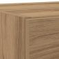 Preview: Waschbeckenunterschrank Artisan Eiche Spanplatte 78 x 37 x 59 cm