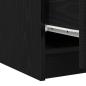 Preview: Waschtischschrank Schwarze Eiche Holzwerkstoff 78 x 37 x 59 cm