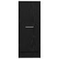 Preview: Apotheker Schrank Schwarze Eiche Holzwerkstoff 30 x 41 x 77 cm