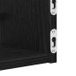 Preview: Wandregal Schwarze Eiche MDF, Spanplatte 60 x 16 x 14 cm