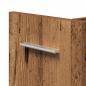 Preview: Rollschrank Alte Holz 60x22x79 cm Ingenieur Holz