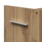 Preview: Rollschrank Artisan Eiche 60x22x79 cm Holzwerkstoff