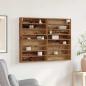 Preview: ARDEBO.de - Vitrine Cabinet Alte Holz 100x8,5x75 cm Ingenieurholz