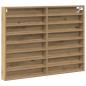 Preview: Vitrine Cabinet Artisan Oak 100x8,5x75 cm Ingenieurholz