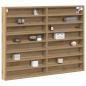 Preview: Vitrine Cabinet Artisan Oak 100x8,5x75 cm Ingenieurholz