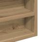 Preview: Vitrine Cabinet Artisan Oak 100x8,5x75 cm Ingenieurholz