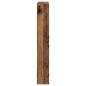 Preview: Vitrine Schrank Alte Holz 60x8,5x58 cm Ingenieure Holz