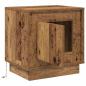 Preview: Nachttische Set von 2 Altes Holz Ingenieurholz 44 x 34,5 x 45 cm