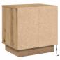 Preview: Nachttische mit LED-Lichtern 2 Stück Artisan Eiche 44x34,5x45 cm