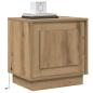 Preview: Nachttische mit LED-Lichtern 2 Stück Artisan Eiche 44x34,5x45 cm
