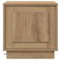 Preview: Nachttische mit LED-Lichtern 2 Stück Artisan Eiche 44x34,5x45 cm