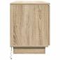 Preview: TV-Schrank Sonoma Eiche 100x38x49 cm Holzwerkstoff