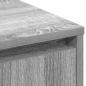 Preview: Sideboard mit LED in Grau Sonoma, 90x32x75 cm, aus Holzwerkstoff