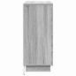 Preview: Sideboard mit LED in Grau Sonoma, 90x32x75 cm, aus Holzwerkstoff