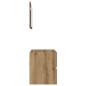 Preview: 2-teiliges Badezimmermöbel Set Artisan Oak Holzwerkstoff