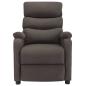 Preview: Massagesessel Elektrisch Taupe Stoff