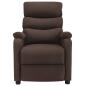 Preview: Massagesessel Elektrisch Braun Stoff
