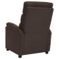 Preview: Massagesessel Elektrisch Braun Stoff