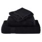 Preview: Premium-Handtücher SOLUND 2 Stk. Schwarz 50x100 cm 600 g/m²