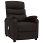 Preview: Massagesessel Dunkelbraun Stoff
