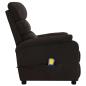 Preview: Massagesessel Dunkelbraun Stoff