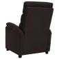 Preview: Massagesessel Dunkelbraun Stoff