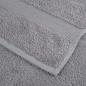 Preview: Premium-Gästetücher SOLUND 10 Stk. Grau 30x50 cm 600 g/m²