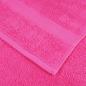 Preview: Premium-Duschtücher SOLUND 2 Stk. Rosa 70x140 cm 600 g/m²
