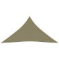 Preview: Sonnensegel Oxford-Gewebe Dreieckig 5x7x7 m Beige