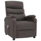 Preview: Massagesessel Taupe Stoff