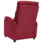 Preview: Massagesessel Weinrot Stoff