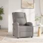 Preview: ARDEBO.de - Relaxsessel Elektrisch Taupe Stoff