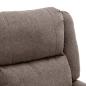 Preview: Relaxsessel Elektrisch Taupe Stoff