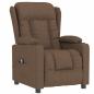 Preview: Relaxsessel Elektrisch Braun Stoff