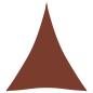 Preview: Sonnensegel Oxford-Gewebe Dreieckig 3x4x4 m Terrakotta-Rot