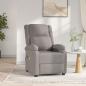 Preview: ARDEBO.de - Massagesessel Elektrisch Taupe Stoff