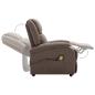 Preview: Massagesessel Elektrisch Taupe Stoff