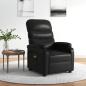 Preview: ARDEBO.de - Massagesessel Elektrisch Schwarz Kunstleder