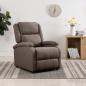 Preview: Relaxsessel Taupe Stoff