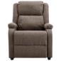 Preview: Relaxsessel Taupe Stoff