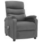 Preview: Massagesessel Hellgrau Stoff