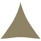 Preview: Sonnensegel Oxford-Gewebe Dreieckig 5x6x6 m Beige