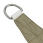 Preview: Sonnensegel Oxford-Gewebe Dreieckig 5x6x6 m Beige