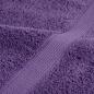 Preview: Premium-Duschtücher SOLUND 2 Stk. Lila 70x140 cm 600 g/m²