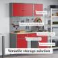 Preview: 8-teiliges Werkbank-Set Rot Stahl