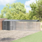Preview: Vogelkäfig Anthrazit 860 x 310 x 247 cm Verzinkter Stahl