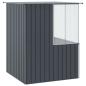 Preview: Vogelkäfig Anthrazit 215x78x200 cm Verzinkter Stahl