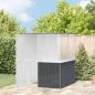 Preview: Vogelkäfig Anthrazit 165 x 165 x 200 cm Verzinkter Stahl