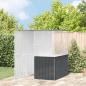 Preview: Vogelkäfig Anthrazit 215x78x200 cm Verzinkter Stahl
