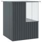 Preview: Vogelkäfig Anthrazit 215x78x200 cm Verzinkter Stahl